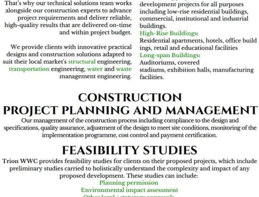 TRION Worldwide Construction