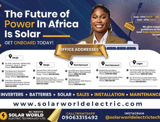 Solar World Electric Technology Limited