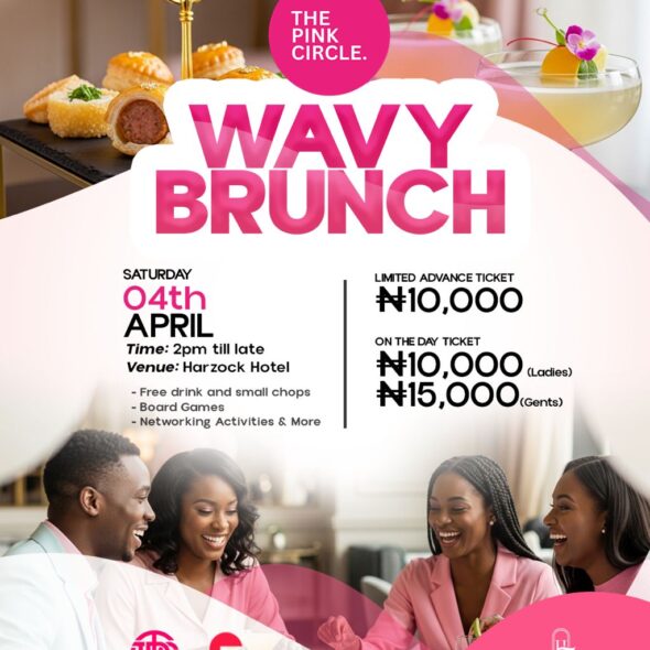 Advance Ticket: The Pink Circle - Wavy Brunch