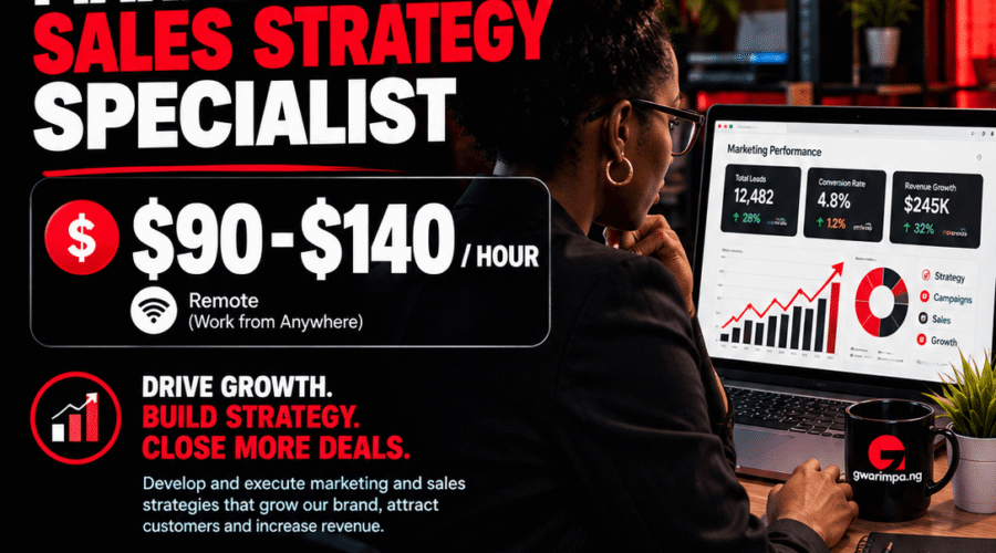 Marketing, Sales & Strategy Specialist ($90 – $140/hour)